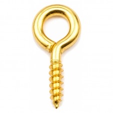 100 Pitons à Vis Dorés 8x4mm pour la Création de Bijoux Fantaisie - DIY