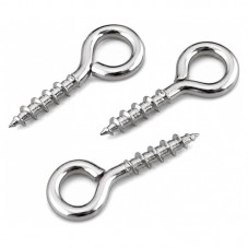 100 Pitons à Vis Argentés 8x4mm pour la Création de Bijoux Fantaisie - DIY