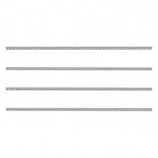 1 Mètre de Chaine Extra Fine 1mm Platine pour la Création de Bijoux Fantaisie - DIY