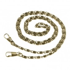 Chaîne Bronze Rétro pour Accroche Sac à Main 120cm pour la Création de Bijoux Fantaisie - DIY