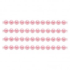 1 Mètre de Chaine à Bille Rose 2mm pour la Création de Bijoux Fantaisie - DIY
