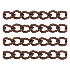 90 Centimètres de Chaine Fine Cuivre Rouge 1.5mm pour la Création de Bijoux Fantaisie - DIY