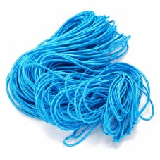 25 Mètres de Cordon Élastique Bleu 1mm pour la Création de Bijoux Fantaisie - DIY