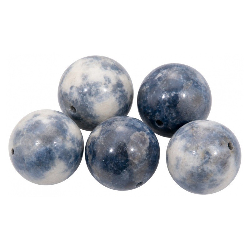10 Perles Pierre Naturelle Sodalite 6mm