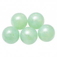 5 Perles Pierre Naturelle Quartz Vert 8mm pour la Création de Bijoux Fantaisie - DIY