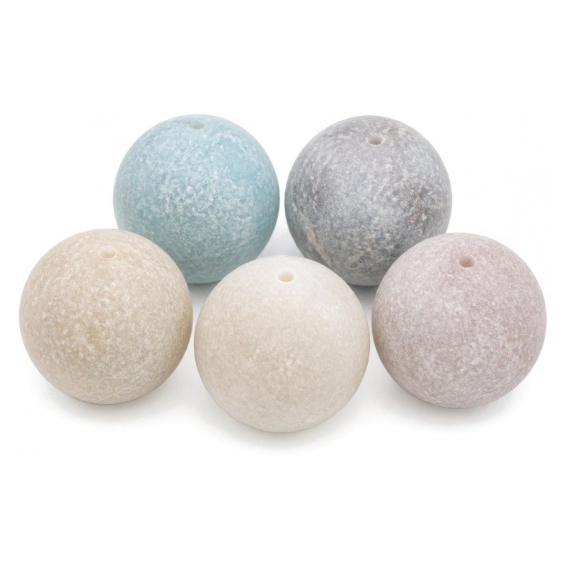 10 Perles en Pierre Naturelle Amazonite 6mm
