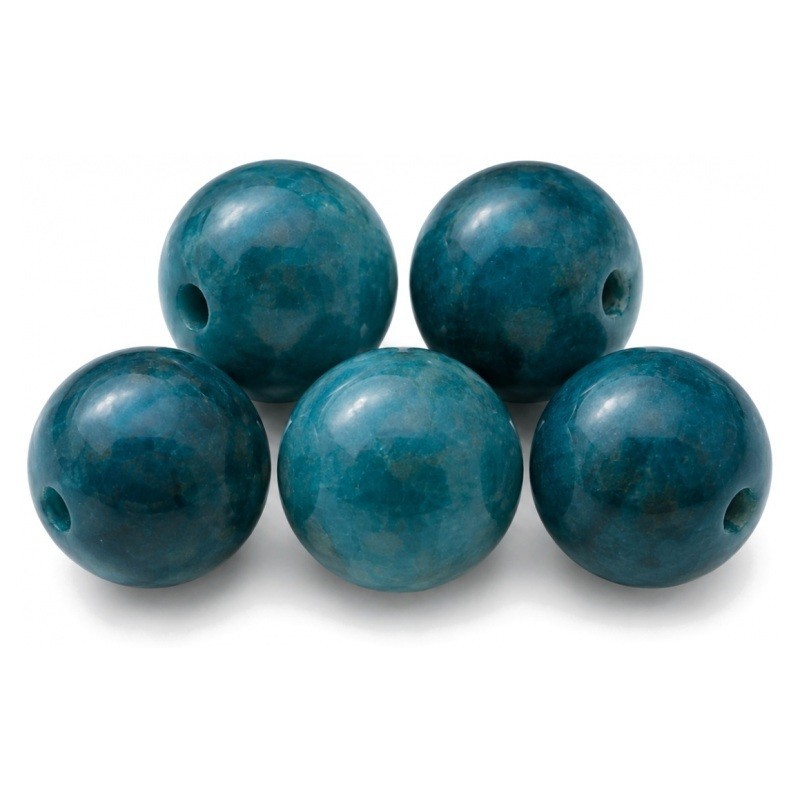 10 Perles Pierre Naturelle Apatite 6mm