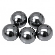 10 Perles Pierre Naturelle Hématite 6mm pour la Création de Bijoux Fantaisie - DIY