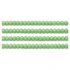 110 Perles à Facettes en Verre Vert 4mm pour la Création de Bijoux Fantaisie - DIY