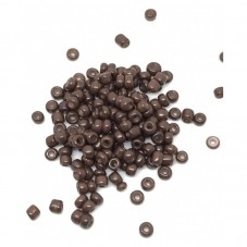 Sachet de 10g de Perles de Rocailles en Verre Chocolat 2mm pour la Création de Bijoux Fantaisie - DIY