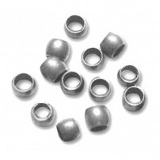 Environ 300 Perles à Écraser Platine 2mm Sachet de 5grs pour la Création de Bijoux Fantaisie - DIY