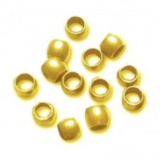 Environ 300 Perles à Écraser Doré 2mm Sachet de 5grs pour la Création de Bijoux Fantaisie - DIY