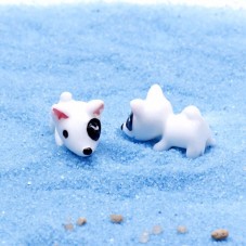 Cabochon Chien Miniature en Résine pour Globe 23x13mm