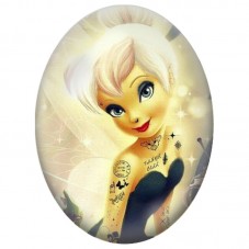 Cabochon en Verre Illustré Fée Rock Tatouée 13 x 18, 18 x 25 ou 30 x 40 mm pour la Création de Bijoux Fantaisie - DIY