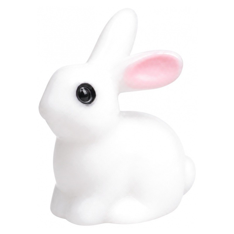 Cabochon Miniature Lapin en Résine pour Globe 22x18x11mm
