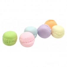6 Cabochons Macarons Gourmandise Miniature Fimo 6x5mm pour la Création de Bijoux Fantaisie - DIY
