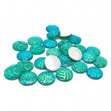 10 Cabochons Pailletés en Résine pour Support 12mm pour la Création de Bijoux Fantaisie - DIY