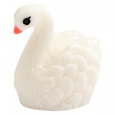 Cabochon Cygne Miniature en Résine pour Globe 22x20mm pour la Création de Bijoux Fantaisie - DIY