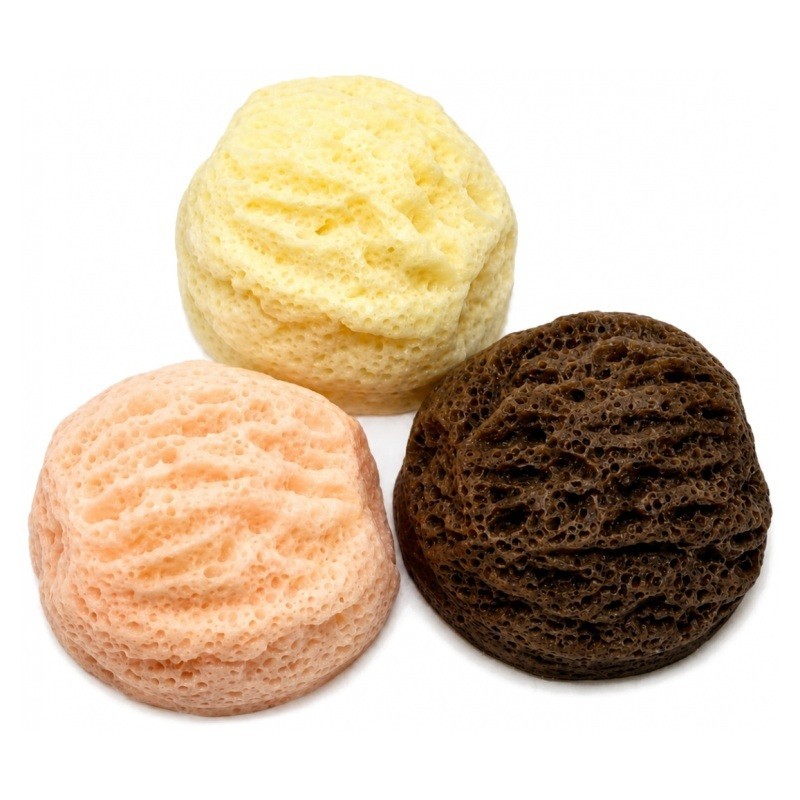 3 Cabochons Glaces 3 Parfums en Résine 17mm