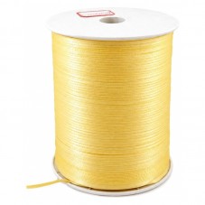 6 Mètres de Ruban Satin Jaune d'Or 3mm pour la Création de Bijoux Fantaisie - DIY