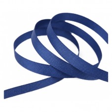 2 Mètres de Ruban Gros Grain Bleu Marine 10mm pour la Création de Bijoux Fantaisie - DIY
