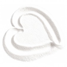 1 Sachet de Faux Sucre Blanc pour Décoration Fimo 10g pour la Création de Bijoux Fantaisie - DIY