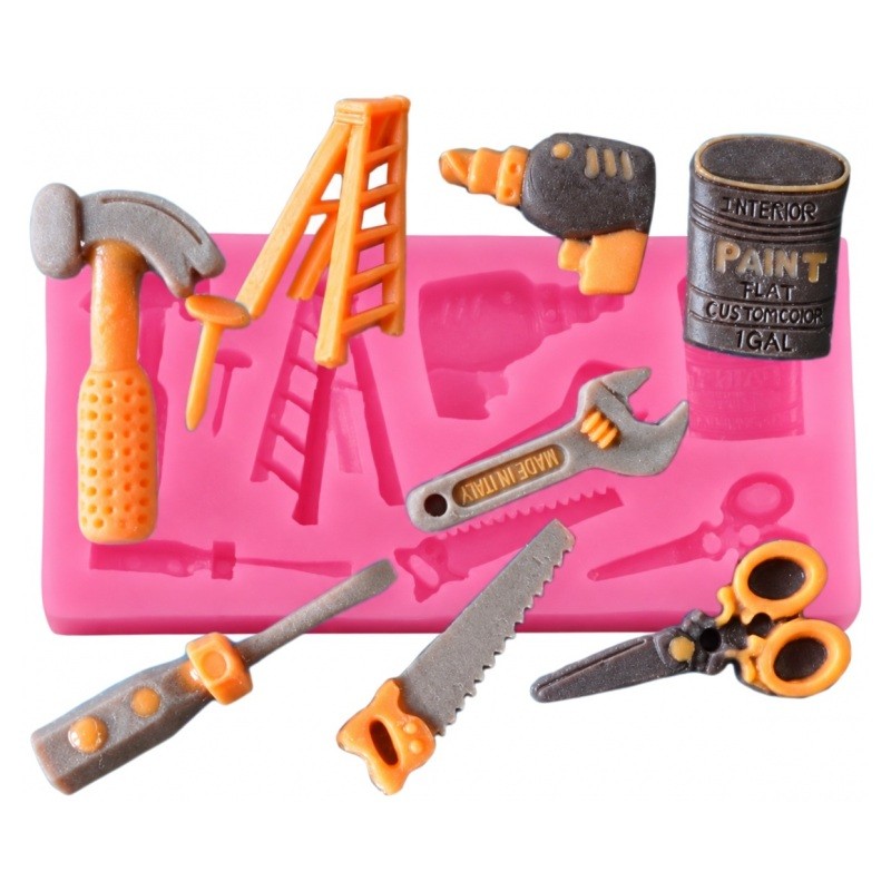 Moule en Silicone Outils Bricolage Fimo Résine Gâteau