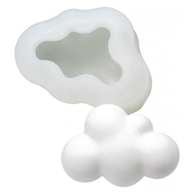 Moule en Silicone Nuage Fimo Résine Gâteau