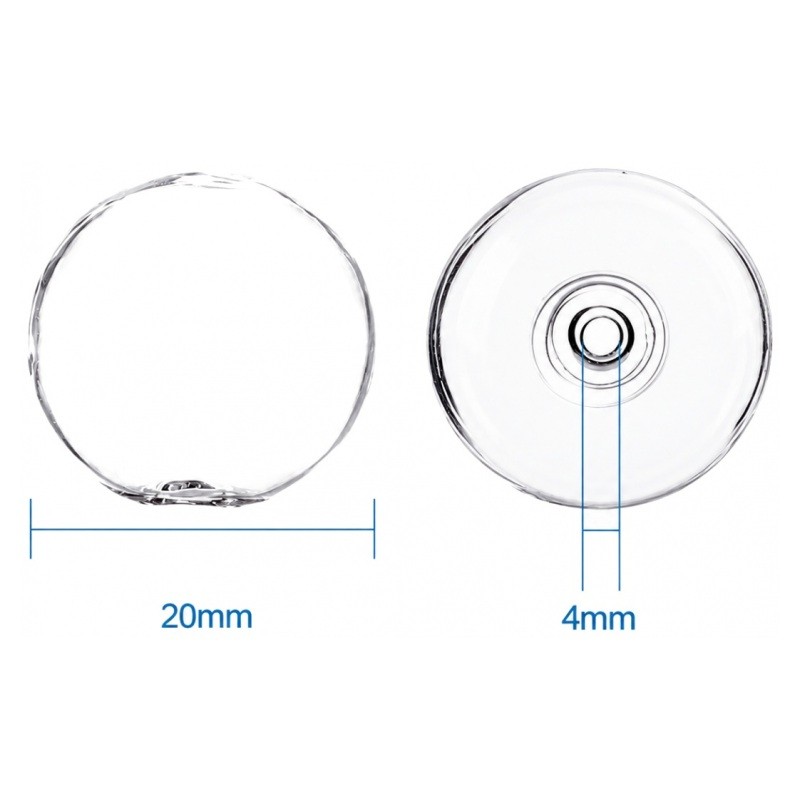 Globe en Verre Transparent à Remplir 20mm
