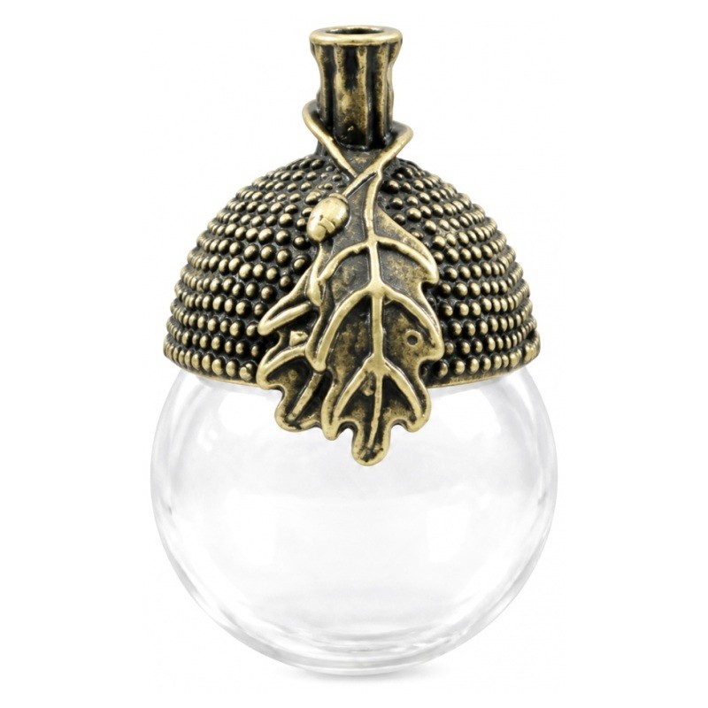 Globe en Verre avec Calotte Bronze Gland de Chêne 30x17mm