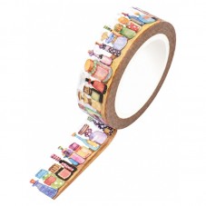 Masking Tape Washi Flacons de Parfum 15mm x 10m pour la Création de Bijoux Fantaisie - DIY