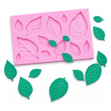 Moule en Silicone Feuilles d’Arbre Fimo Résine Gâteau pour la Création de Bijoux Fantaisie - DIY