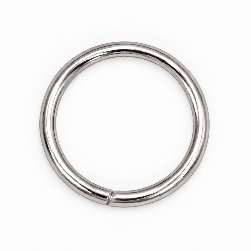 200 Anneaux de Jonction Ouverts en Acier Inoxydable Argenté 5mm