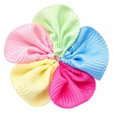50 Nœuds Multicolores en Tissu Gros Grain 30mm pour la Création de Bijoux Fantaisie - DIY