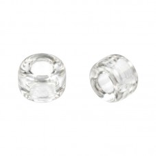 Sachet de 10g de Perles de Rocailles en Verre Transparent 2mm pour la Création de Bijoux Fantaisie - DIY