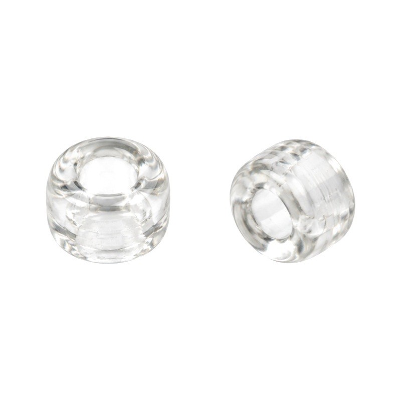 Sachet de 10g de Perles de Rocailles en Verre Transparent 2mm