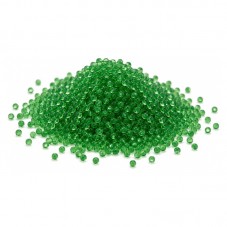 Microbilles en Verre Vert Foncé 0,8 à 1mm – Sachet de 10g pour la Création de Bijoux Fantaisie - DIY