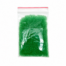 Microbilles en Verre Vert Foncé 0,8 à 1mm – Sachet de 10g
