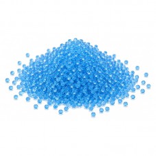 Microbilles en Verre Bleu Ciel 1 à 1,5mm – Sachet de 10g pour la Création de Bijoux Fantaisie - DIY
