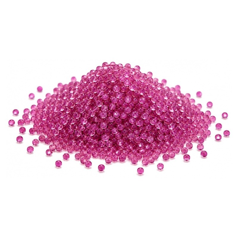 Microbilles en Verre Rose Violet 1 à 1,5mm – Sachet de 10g