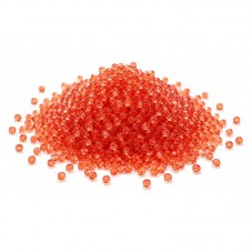 1 Sachet de 10g de Microbilles en Verre 0.6-0.8 mm Orange pour la Création de Bijoux Fantaisie - DIY