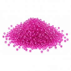 1 Sachet de 10g de Microbilles en Verre 0.6-0.8 mm Magenta pour la Création de Bijoux Fantaisie - DIY