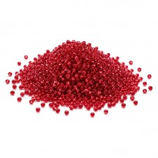Microbilles en Verre Rouge Métallisé 0,4mm – Sachet de 10g pour la Création de Bijoux Fantaisie - DIY