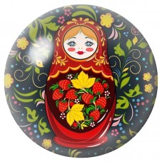 Cabochon en Verre Illustré Poupée Russe au Bouquet 12 à 25mm pour la Création de Bijoux Fantaisie - DIY