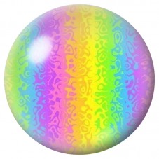 Cabochon en Verre Illustré Arc-en-ciel 12 à 25mm pour la Création de Bijoux Fantaisie - DIY