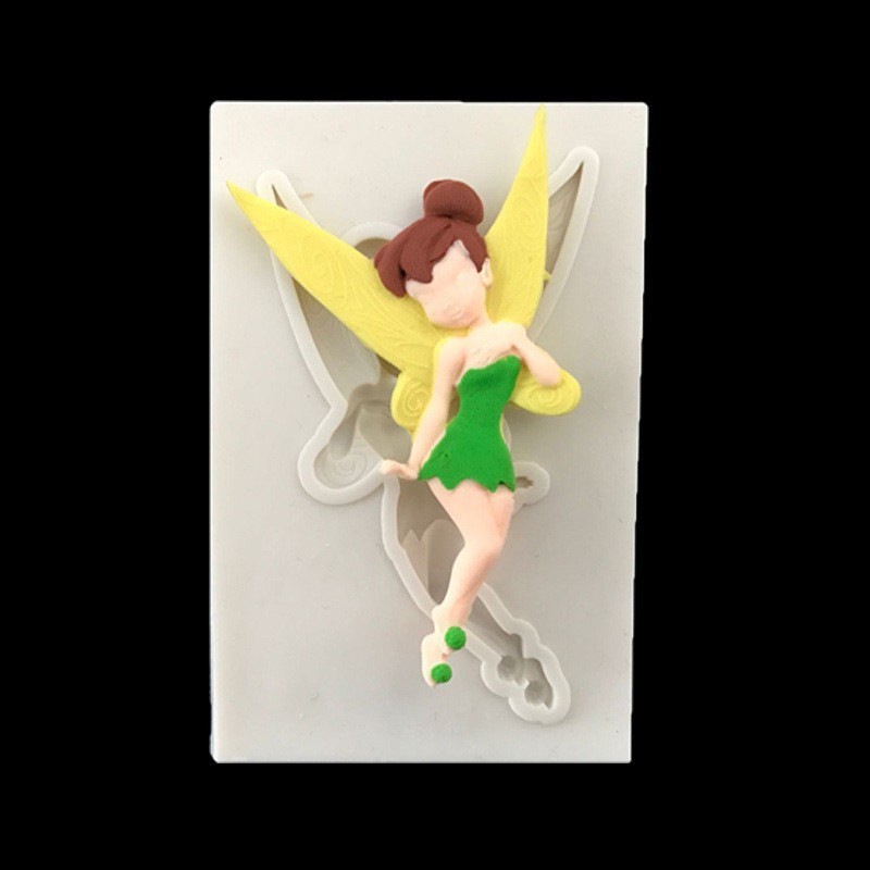 Moule en Silicone Fée pour Fimo Résine et Gâteau