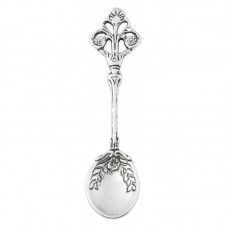 Grande Breloque Cuillère Argentée 5,9x1,5cm pour la Création de Bijoux Fantaisie - DIY