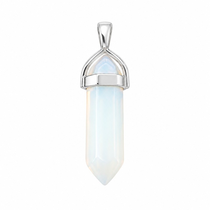 Pendentif en Pierre Naturelle Opalite 4cm