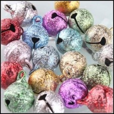 10 Breloques Grelots Clochette en Alliage 14x10mm