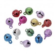 10 Breloques Grelots Clochette en Alliage 14x10mm